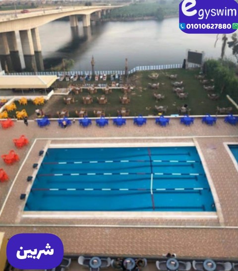 public swimming pool overflow